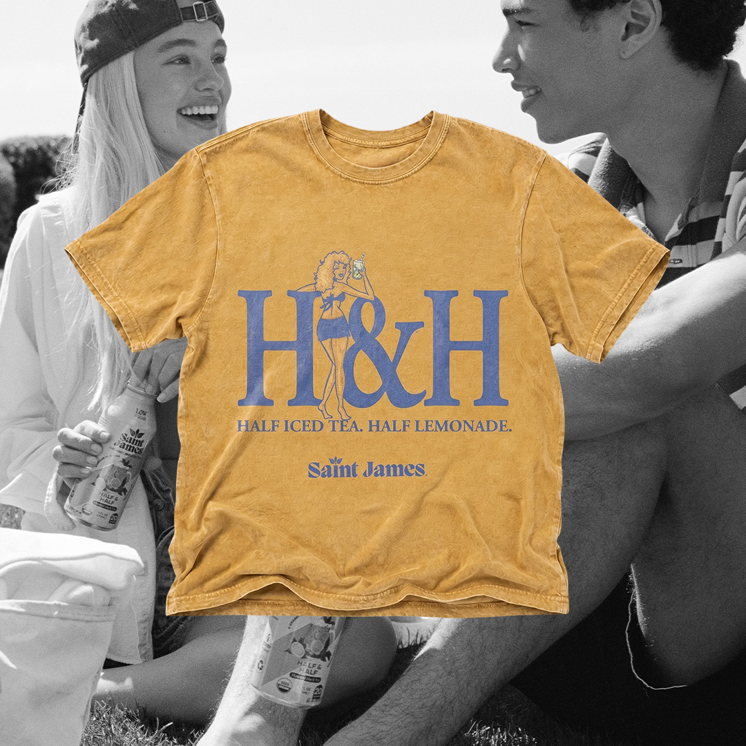 Half & Half Yellow Shirt