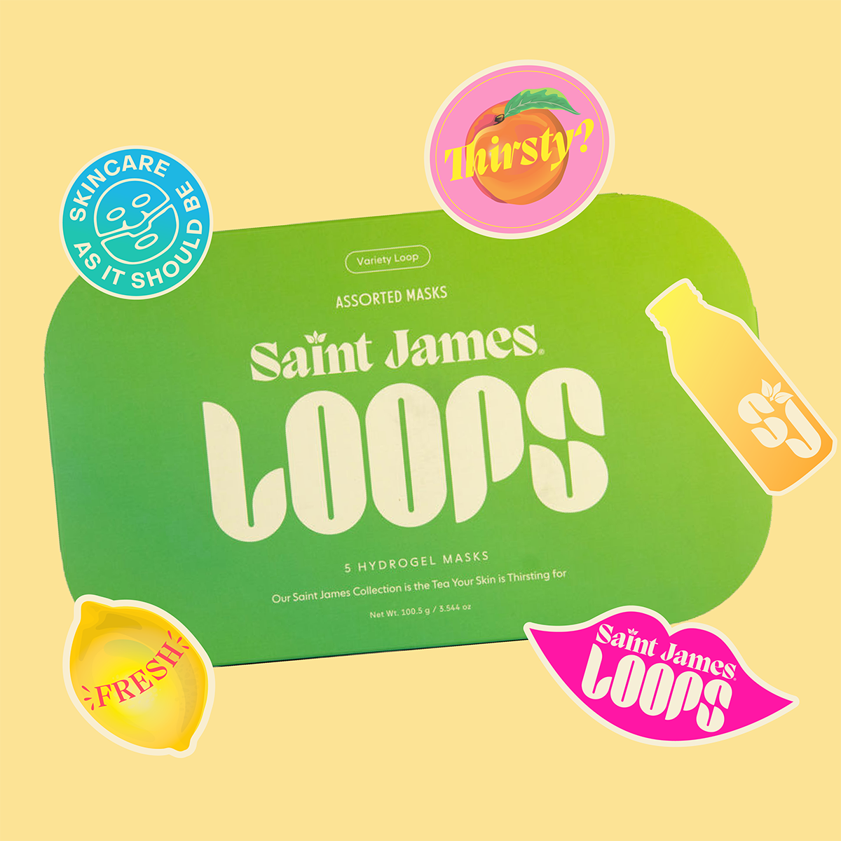 LOOPS x Saint James Face Masks – Saint James Iced Tea