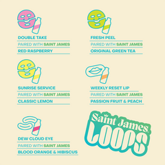 LOOPS x Saint James Face Mask + Green Tea Variety Bundle