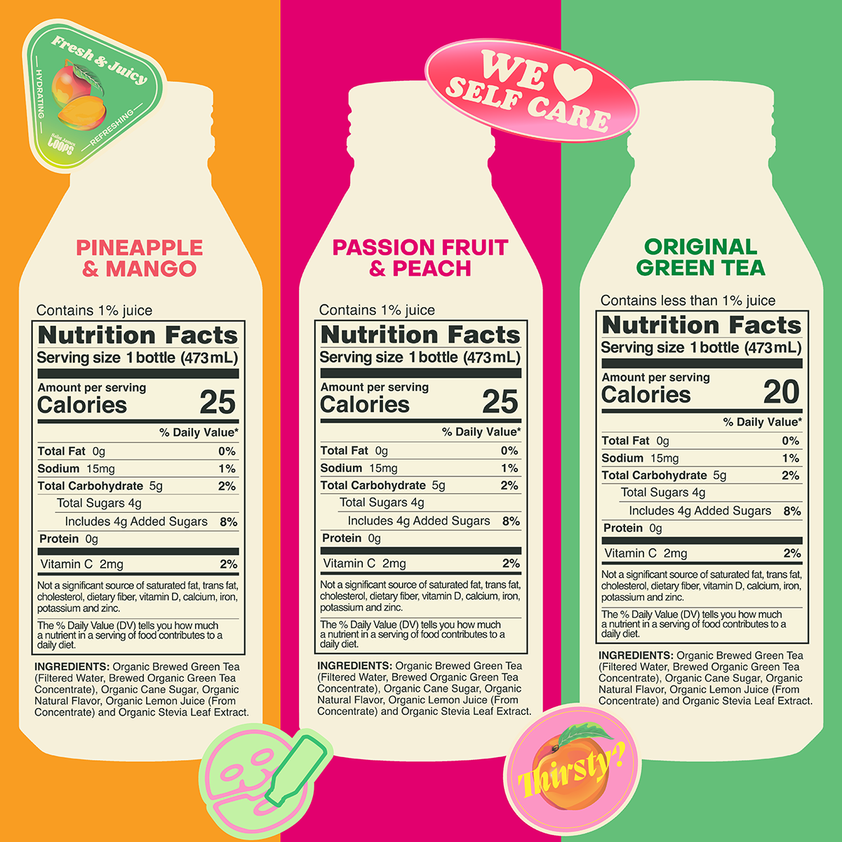 LOOPS x Saint James Face Mask + Green Tea Variety Bundle