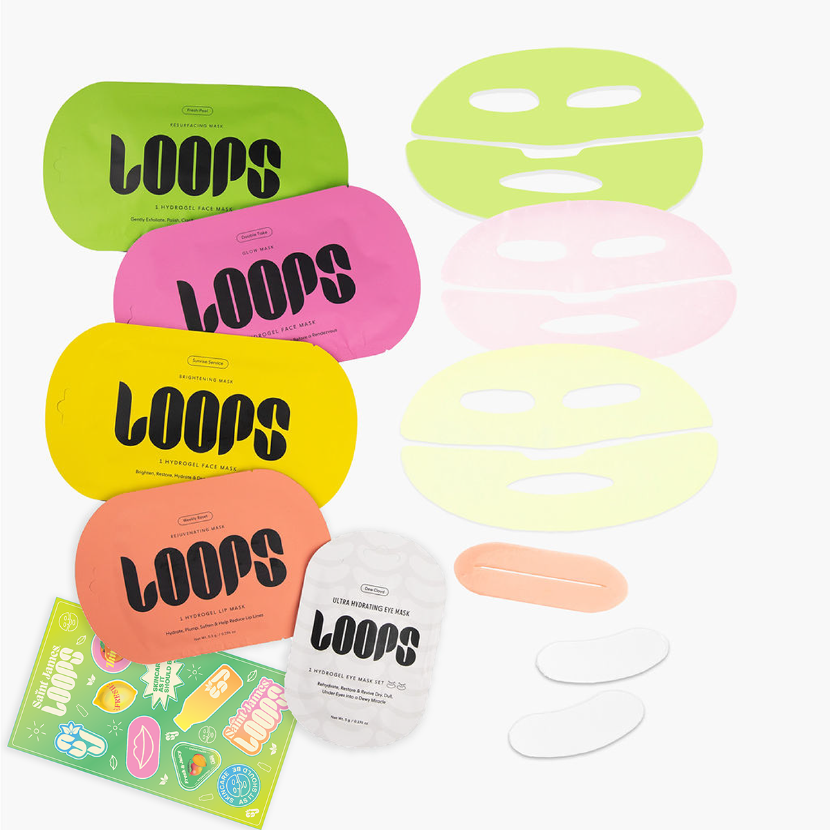 LOOPS x Saint James Face Mask + Black Tea Variety Bundle