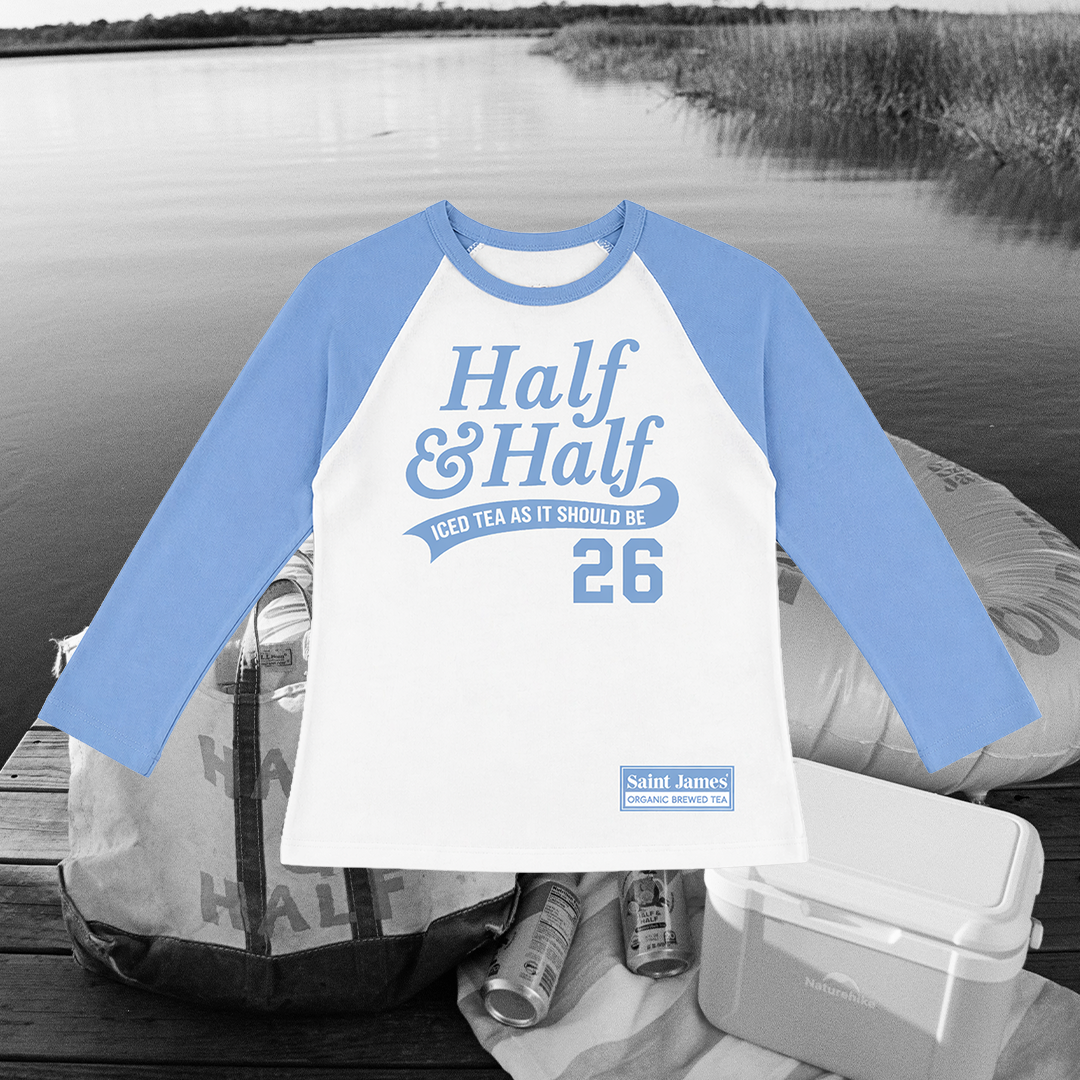 Half & Half Women's Baseball Shirt