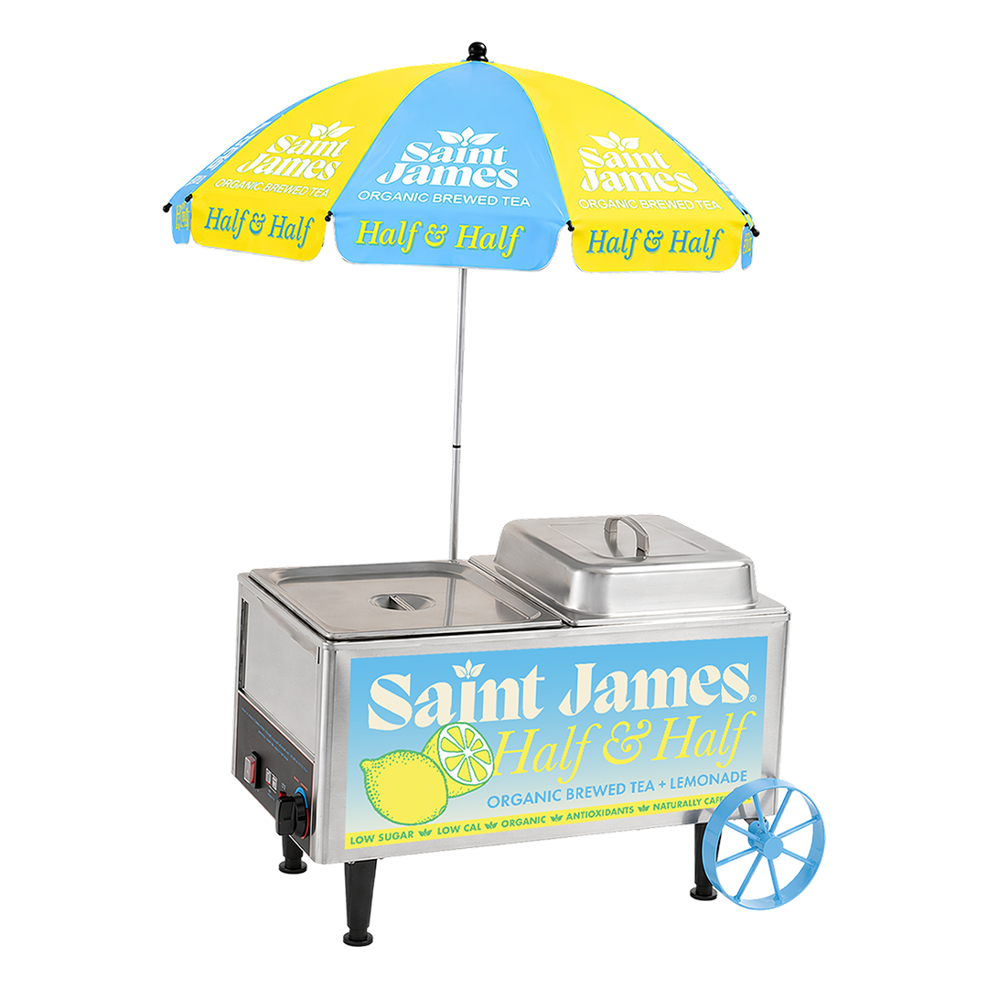 Half & Half Hot Dog Cart