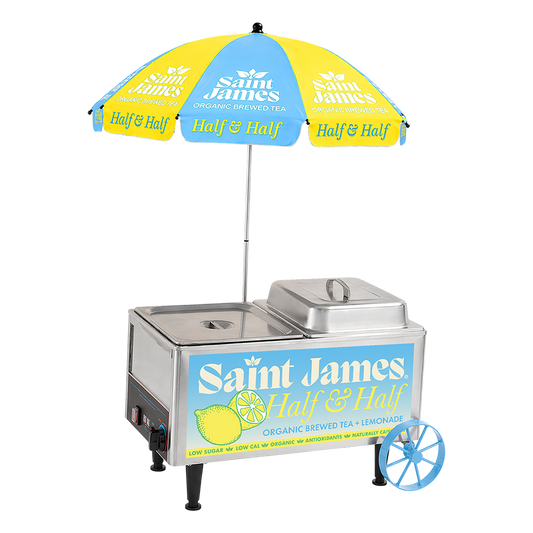 Half & Half Hot Dog Cart