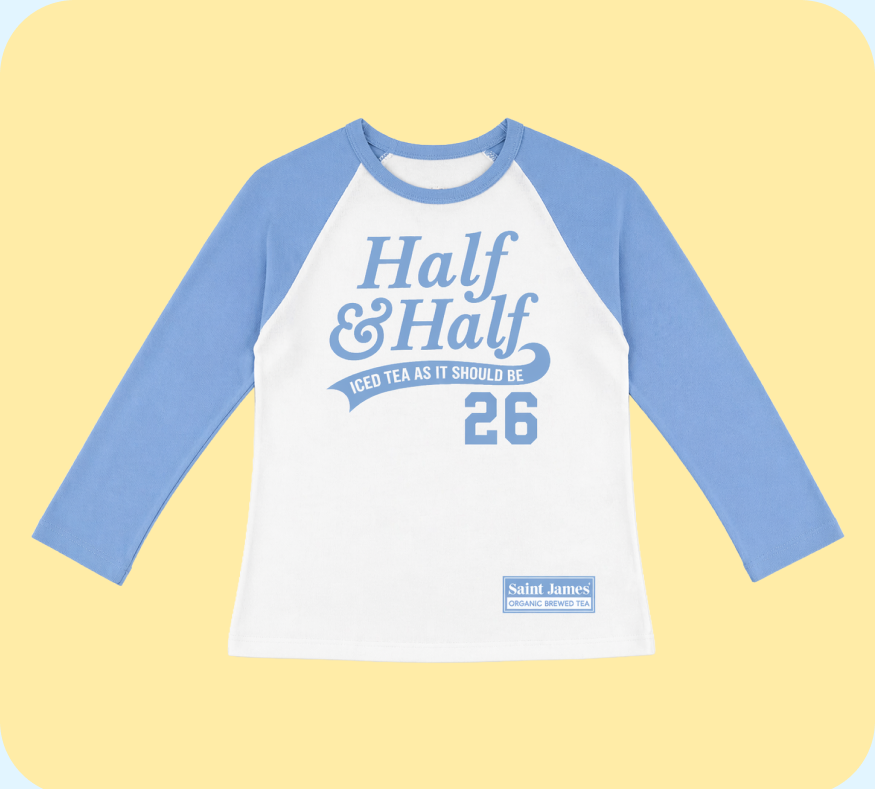 Half & Half Women's Baseball Shirt