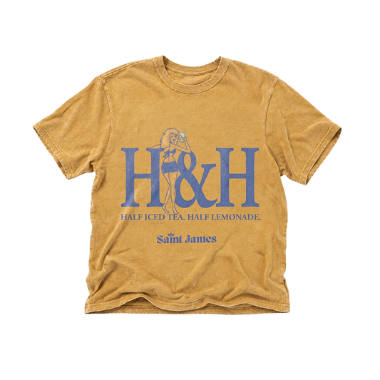 Half & Half Yellow Shirt